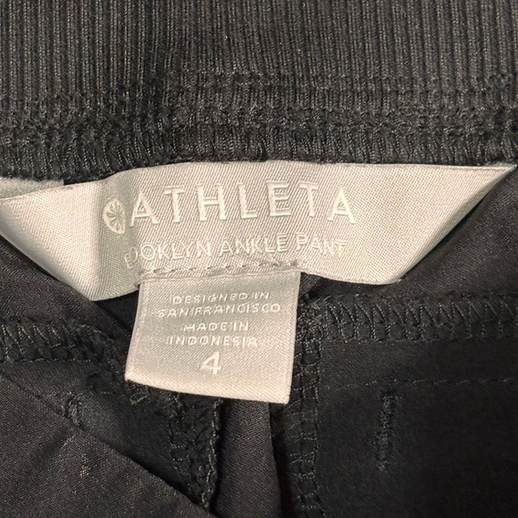 Athleta Brooklyn Ankle Pants Sz 4 - Picture 5 of 5